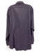 Sid Mashburn Size XL Purple Cotton Blend Solid Button Up Men's Long Sleeve Shirt Purple / XL
