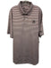 Onward Reserve Size XL White & Red Synthetic Striped Polo Men's Short Sleeve White & Red / XL