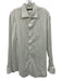 Miller Brothers Size 17.5 White Cotton Solid Button Up Men's Short Sleeve White / 17.5