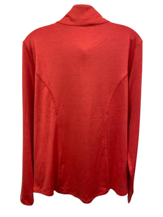 Onward Reserve Size Large Red Polyester Blend Long Sleeve Heathered Sweater Red / Large