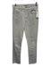 Mother Size 28 Light Gray Cotton Denim High Rise Slim Fit Jeans Light Gray / 28