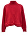 Roller Rabbit Size Medium Hot pink Cotton Blend Long Sleeve Quarter Zip Sweater Hot pink / Medium