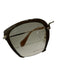 Miu Miu Taupe & Gold Metal & Acetate 3/4 Rim Cat Eye Clear Lens Sunglasses Taupe & Gold