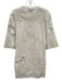 Sea New York Size 2 White Cotton Long Sleeve Cut Out V Neck Midi Dress White / 2
