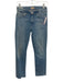 Mother Size 25 Medium Wash Cotton Slim Painted Jeans Medium Wash / 25