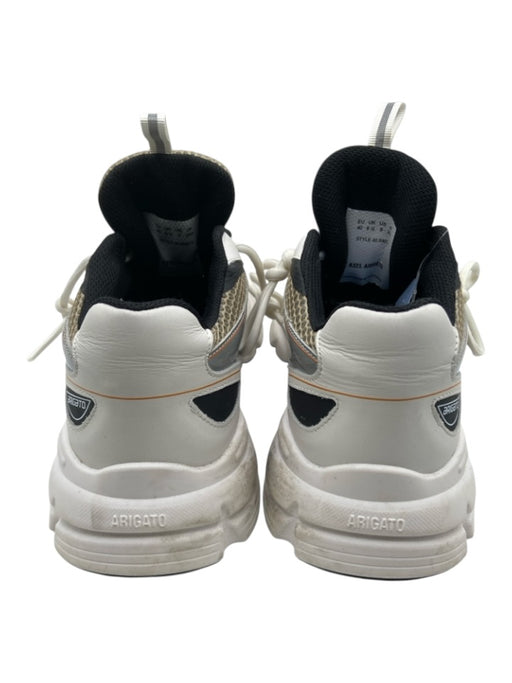 Axel Arigato Shoe Size 9 White, Beige & Orange textile upper Lace Up Sneakers White, Beige & Orange / 9