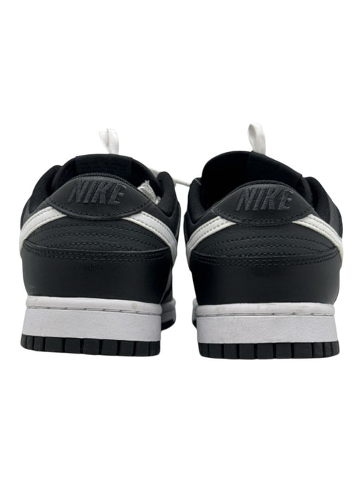 Nike Shoe Size 8.5 Like New Black & White Leather Solid Sneaker Men's Shoes Black & White / 8.5