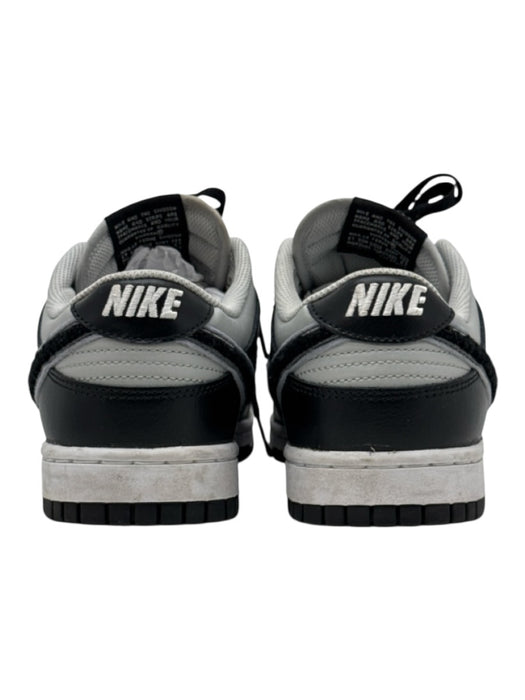 Nike Shoe Size 8 AS IS Black & Gray Leather Solid Sneaker Men's Shoes Black & Gray / 8