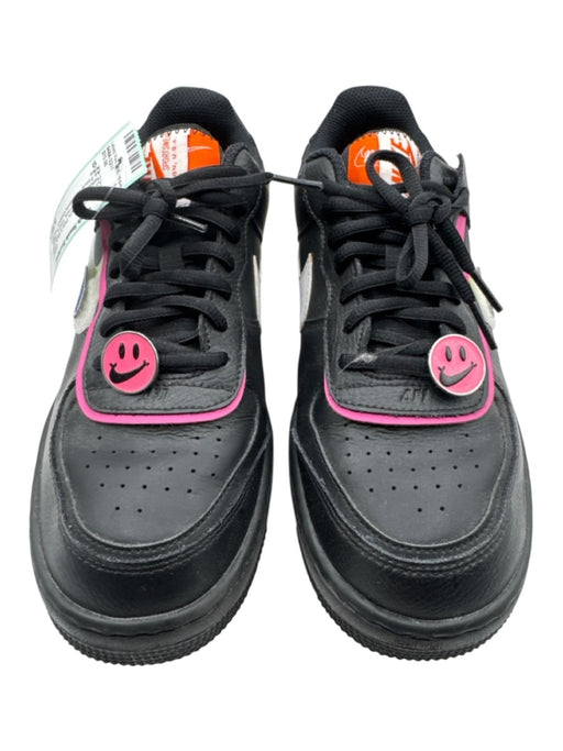 Nike Shoe Size 9 Black, Pink & Multi Leather Platform Smiley Face Sneakers Black, Pink & Multi / 9