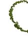Green & Silver 925 Silver Peridot Pear Cut Stone Toggle Clasp Choker Bracelet Green & Silver