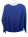 Eileen Fisher Size XS Blue Alpaca Round Neck seam detail Long Sleeve Top Blue / XS