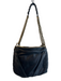 Elie Tahari Black Leather Bronze metal accents Top Zip Chain Strap Shoulder Bag Black / Medium