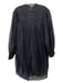 Marant Etoile Size 34 Black Cotton Button Front Slip Inc Mini Dress Black / 34