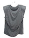 Cinq a Sept Size XS Gray White Pink Polyester Blend Round Neck Sleeveless Top Gray White Pink / XS
