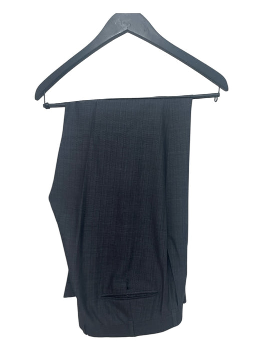 Zegna Gray Wool Plaid 2 Button Men's Suit Gray / 54