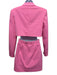 Jonathan Simkhai Size 2 Pink Nylon Blend Long Sleeve Button Down Collared Dress Pink / 2