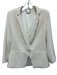 Capulet Size S Cream Polyester Blend Single Breasted Welt Pocket Blazer Jacket Cream / S