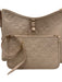 Louis Vuitton Beige Leather Embossed Monogram Empreinte Pouch Inc. Bag Beige / PM