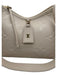 Louis Vuitton Beige Leather Embossed Monogram Empreinte Pouch Inc. Bag Beige / PM