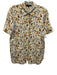 Lafayette 148 Size Small Yellow, Orange, Blue & Pink Silk Short Sleeve Top Yellow, Orange, Blue & Pink / Small