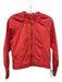 Mother Size XS Coral Red Cotton Zip Up Denim Back Patch front pocket Jacket Coral Red / XS