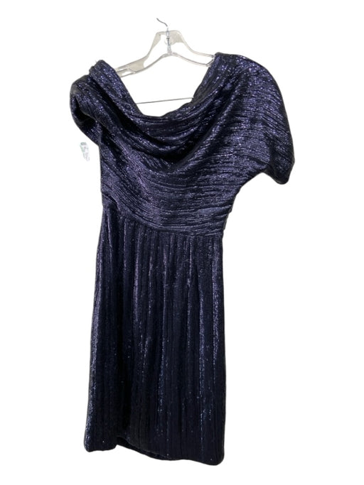 Rachel Comey Size Est Small Navy Blue Missing Fabric Tag Sequin Cap Sleeve Dress Navy Blue / Est Small