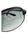 Tom Ford Silver & Black Acetate & Metal Blue Tint Oversize Gradient Sunglasses Silver & Black