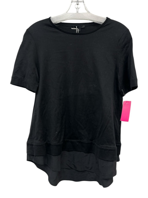 COS Size XS Black Silk Top Black / XS