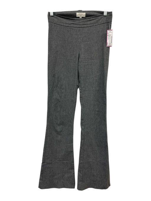 Avenue Montaigne Size 00 Gray Viscose Blend Flare Hem Stretch Pants Gray / 00