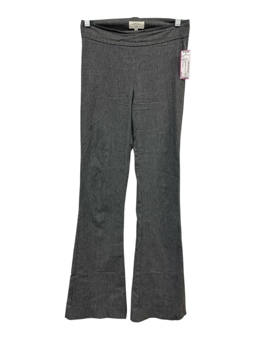 Avenue Montaigne Size 00 Gray Viscose Blend Flare Hem Stretch Pants Gray / 00