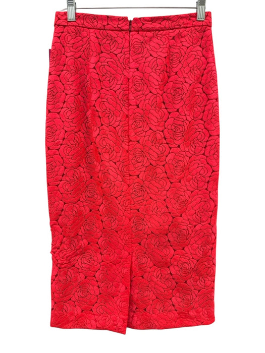 A.L.C. Size 2 Neon Pink Polyester Pencil Skirt Neon Pink / 2