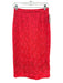 A.L.C. Size 2 Neon Pink Polyester Pencil Skirt Neon Pink / 2