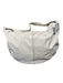 Bottega Veneta Off White Leather Shoulder Bag Magnetic Close Hobo Bag Off White / M