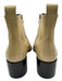 Everlane Shoe Size 10.5 Cream & Black Patent Leather Grained Pointed Toe Boots Cream & Black / 10.5