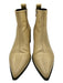 Everlane Shoe Size 10.5 Cream & Black Patent Leather Grained Pointed Toe Boots Cream & Black / 10.5