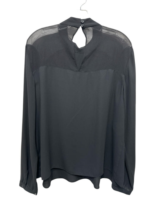 Rachel Rachel Roy Size 12 Black Polyester Long Sleeve Top Black / 12
