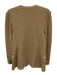 St John Size 12 Beige & Cream Wool Blend Button Front Princess Seams Cardigan Beige & Cream / 12