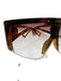 Versace Brown & Black Acetate Tortoiseshell Shield Logo Sunglasses Brown & Black