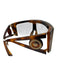 Versace Brown & Black Acetate Tortoiseshell Shield Logo Sunglasses Brown & Black