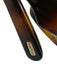 Tom Ford Brown & Yellow Acetate Tortoiseshell Shield Oversized Sunglasses Brown & Yellow