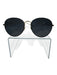 Givenchy Gold Tone & Black Metal Tinted Lens Bezel Round Sunglasses Gold Tone & Black