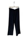 Natori Size Medium Black Polyester Elastic Waist Drawstring Straight Leg Pants Black / Medium