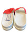 Christian Louboutin Shoe Size 39.5 White & Pink Rubber Slides Spike Shoes White & Pink / 39.5