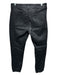 Paige Size 29 Black Rayon Blend Coated High Rise Zip Ankle Jogger Jeans Black / 29