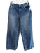Alice & Olivia Size 28 Med Dark Wash Cotton Blend Wide Leg 5 Pocket Jeans Med Dark Wash / 28