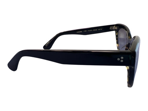 Oliver Peoples Black & Tortoise Acetate Gradient Cat Eye Sunglasses Black & Tortoise