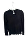 Vila Milano Size Est M Black & White Nylon Blend Ruffle Collar Sweater Black & White / Est M