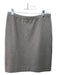 Ralph Lauren Black Size M Gray Cashmere Blend Elastic Waist Knit Skirt Gray / M