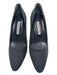 Manolo Blahnik Shoe Size 40 Gray Wool Almond Toe Block Heel Closed back Pumps Gray / 40