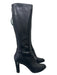 Christian Louboutin Shoe Size 40 Black Leather Knee High Pointed Toe Boots Black / 40